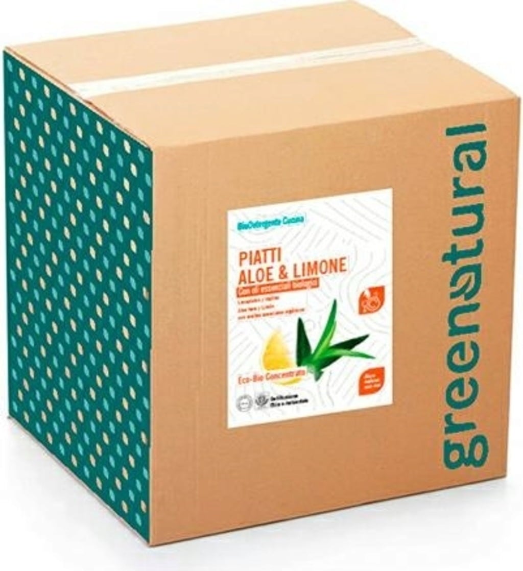 greenatural Liquide-Vaisselle Aloe Vera & Citron - 10 kg