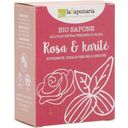 La Saponaria Sapone Rosa & Burro di Karité