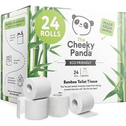 Cheeky Panda Toilet Paper - Large Pack - 24 Rolls x 200 Sheets
