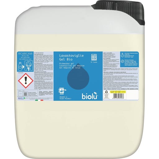 biolù Geschirrspül-Gel Orange - 5 l