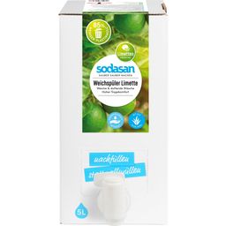 Sodasan Lime Fabric Softener Bulk Pack - 5 l