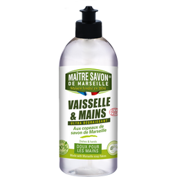 Hand Washing-Up Liquid With Marseille Soap - 500 ml