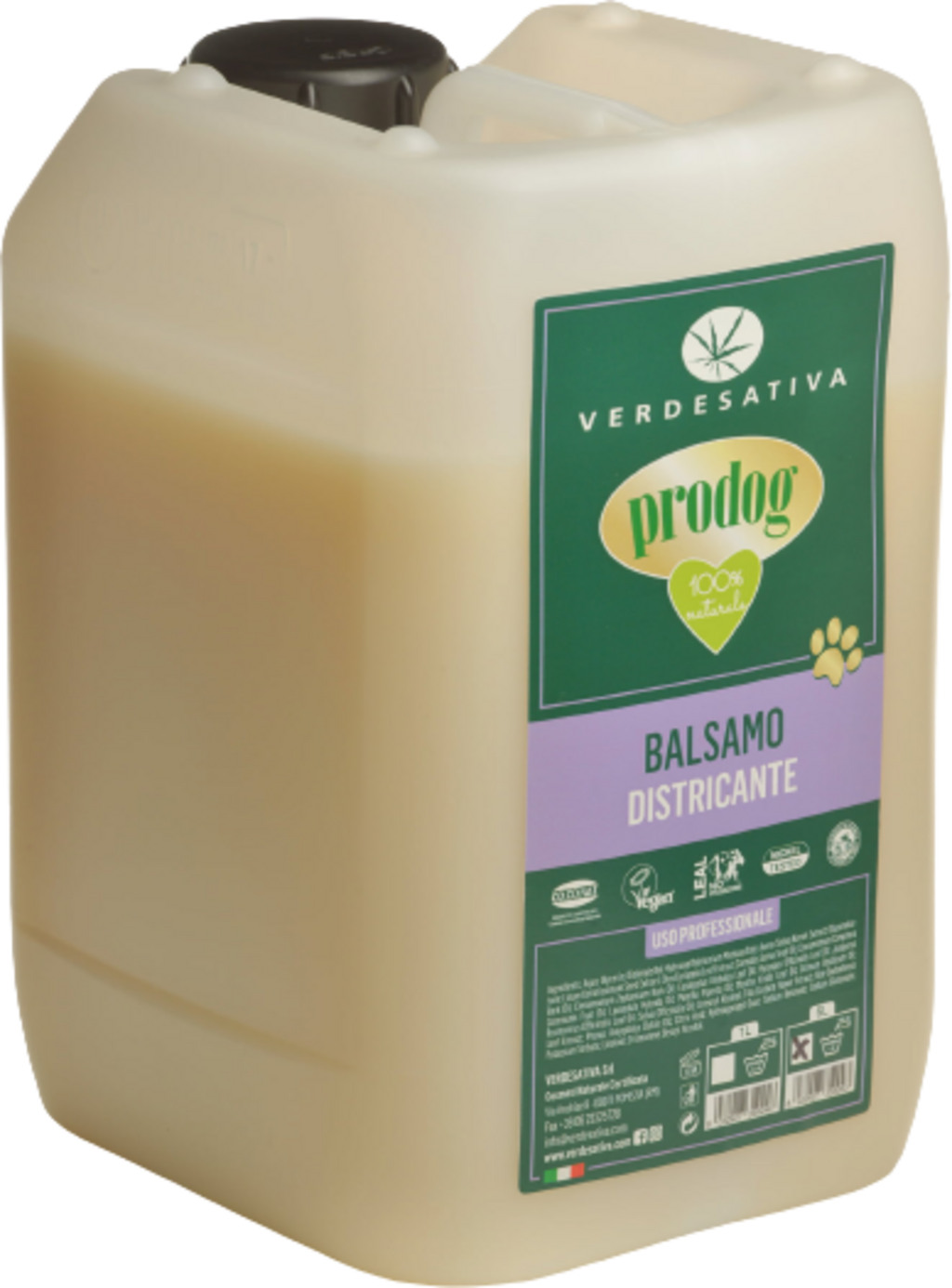 VERDESATIVA Après-Shampoing pour Chien prodog