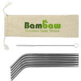 Bambaw Set slamki od nehrđajućeg čelika
