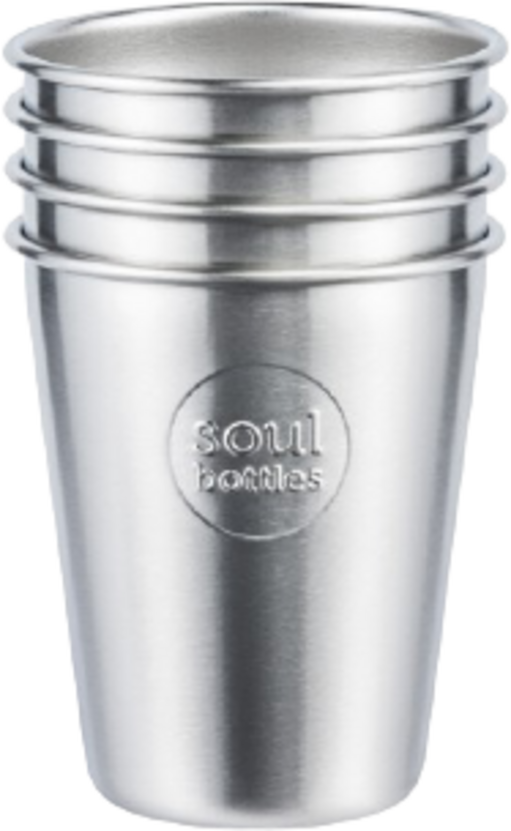 Soulcup Steel, Contenance : 4x 0,3 L