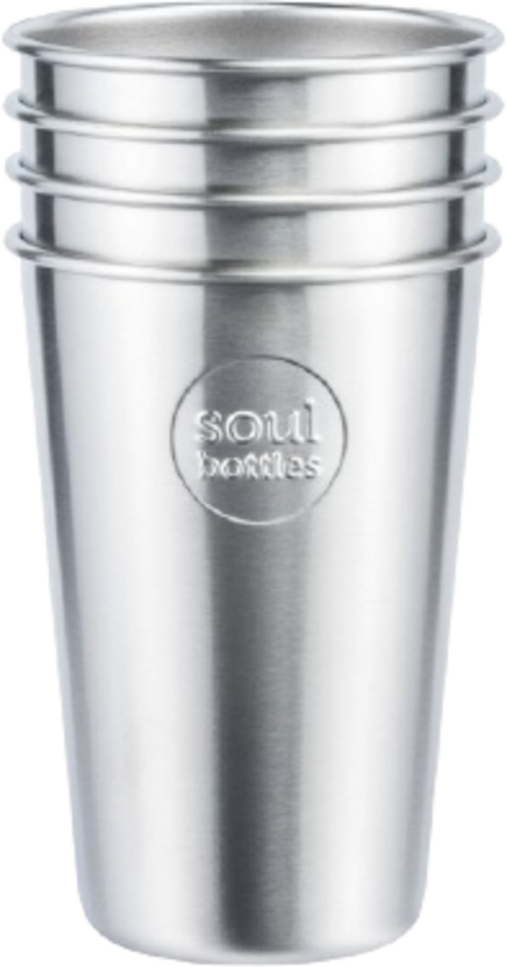 soulbottles Soulcup Steel - Contenance : 4x 0,4 L