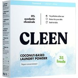 CLEEN Detergente en Polvo a Base de Coco - 502 g