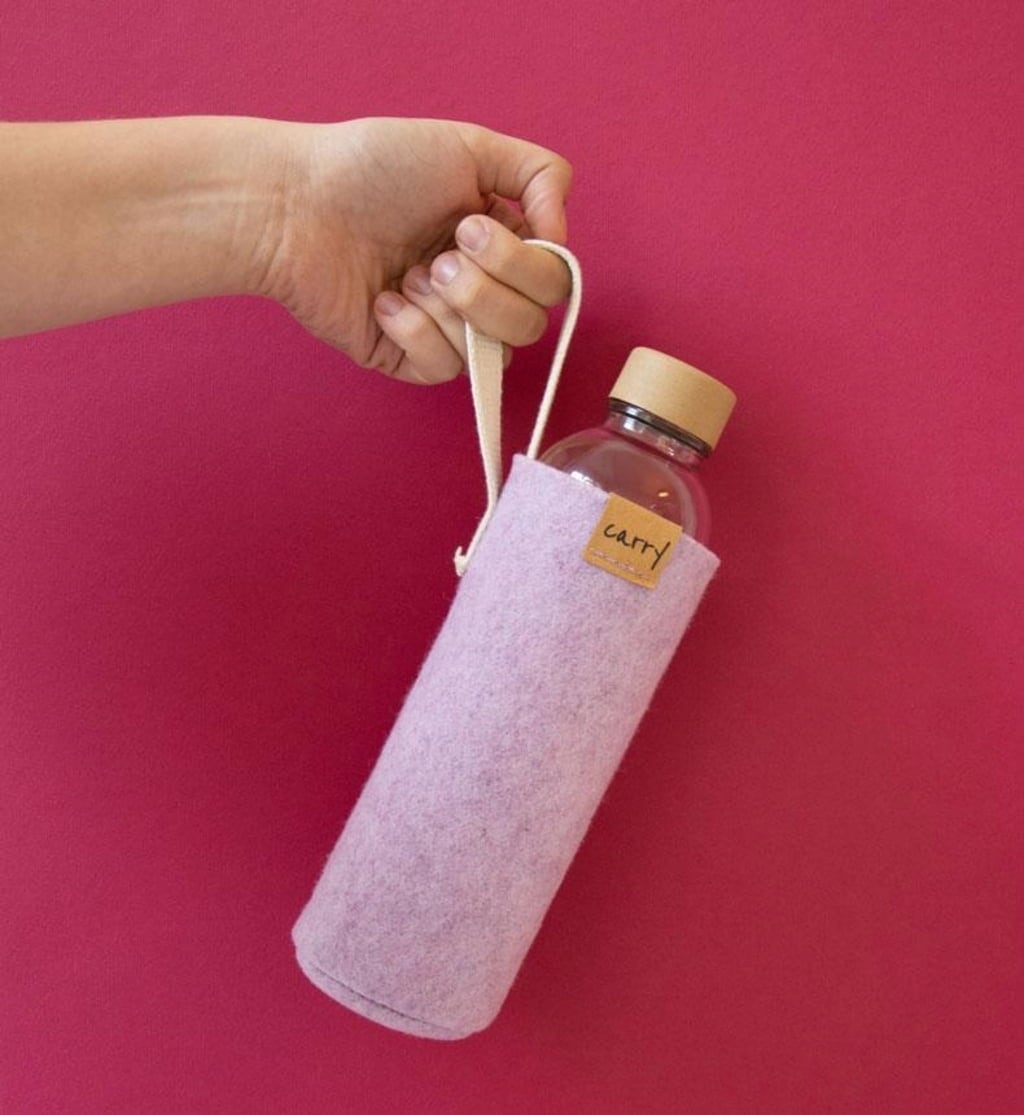 CARRY Bottle Housse de Protection - Sleeve | 0,7 L - Magnolia