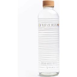 Glass Bottle - WATER IS LIFE 1 l - 1 Pc