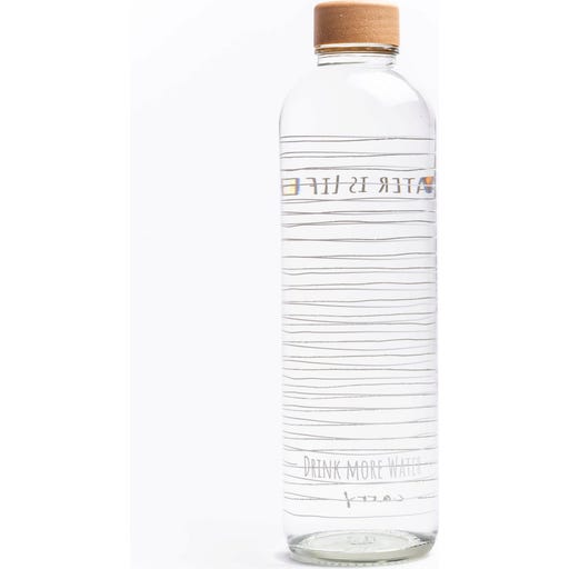 CARRY Bottle Flaska - Water is Life 1 liter - Ecosplendo