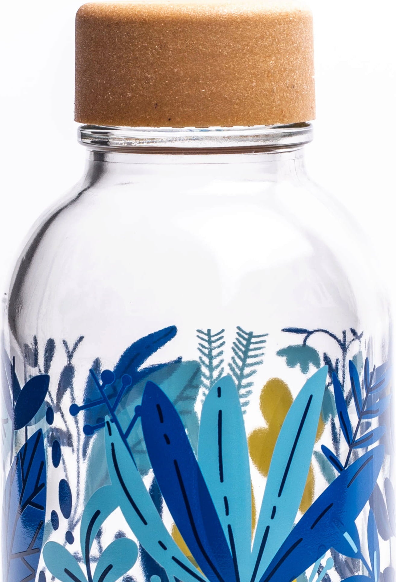 CARRY Bottle Bouteille en Verre LITTLE JUNGLE | 0,4 L - 1 pièce