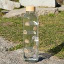 CARRY Bottle Botella de Cristal - BOHO RAINBOW, 0,7 L - 1 pieza
