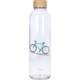 CARRY Bottle Bouteille en Verre GO CYCLING | 0,7 L
