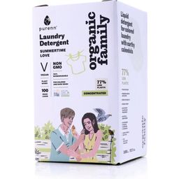 organic family Summertime Love Laundry Detergent - 3 l