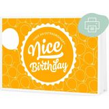 Nice Birthday - poklon bon za samostalni ispis