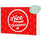 Nice Christmas - Geschenk-Gutschein zum Selberdrucken