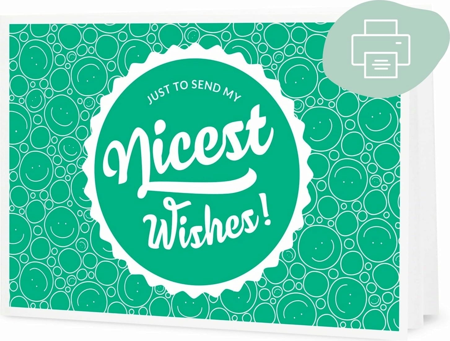 Ecosplendo Nicest Wishes! - darilni bon za tiskanje - 