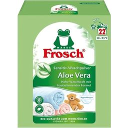 Frosch Lessive en Poudre Sensitive - Aloe Vera - 1,45 kg