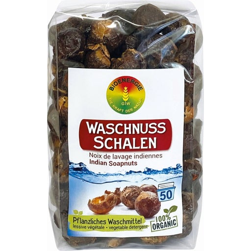 BIOENERGIE Waschnuss-Schalen - 250 g / Cello-Beutel