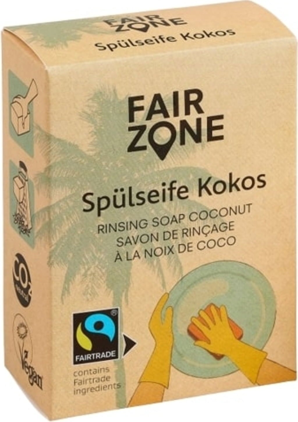 FAIR ZONE Seifenkäfig mit Spülseife Set - 1 Set