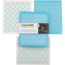 ecoLiving Sponge Cloths - Set of 4 - Moroccan