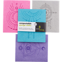 ecoLiving Lingette-Éponge - Lot de 4 - Spiritual