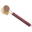 ecoLiving Dish Brush with Replaceable Head - Burgundy