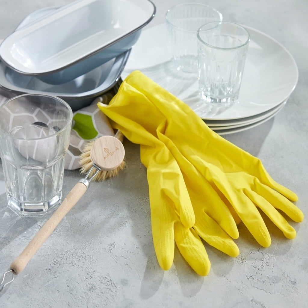 ecoLiving Natürliche Haushaltshandschuhe