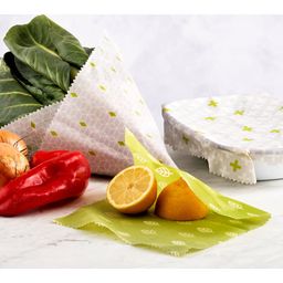 ecoLiving Vegan Food Wraps - 3 Pieces