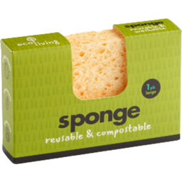 ecoLiving Compostable Sponge - Large Single