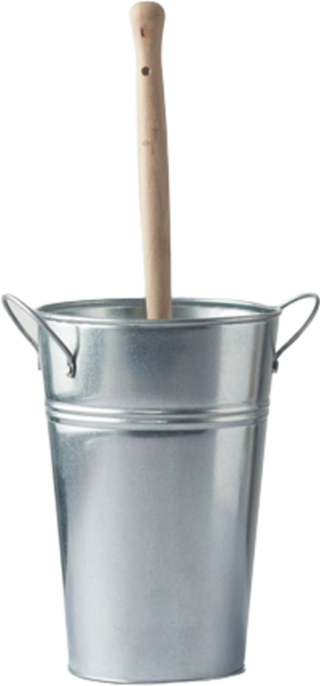 ecoLiving Szczotka do WC z pojemnikiem - zestaw - Silver
