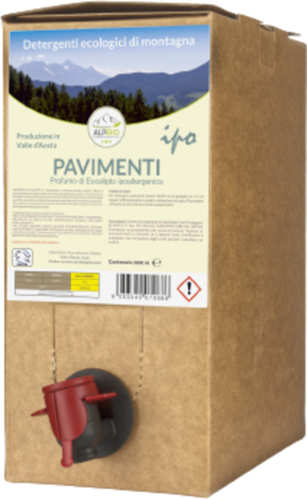 Nettoyant Sols - Eucalyptus, 3 L