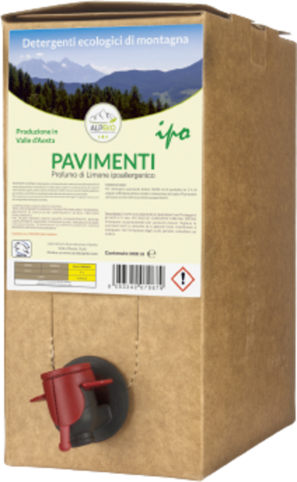 ALPEKO Nettoyant Sols - Citron - 3 L