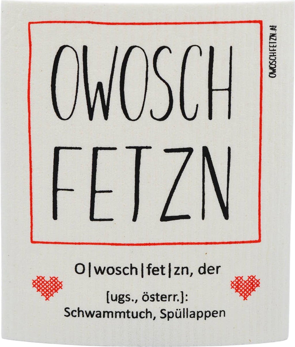 Schwammtuch "Owoschfetzn"