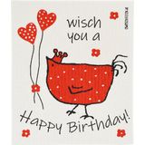 Spužvasta krpa "Henne Berta - Happy Birthday"