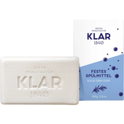 Seifen Manufaktur KLAR 1840 Produit à Vaisselle Solide - 100 g