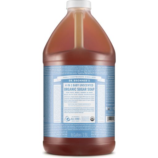 Dr. Bronner's Baby-Mild Sugar Soap - 1,90 l