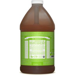 Dr. Bronner's Lemongrass & Lime Sugar Soap - 1,90 l