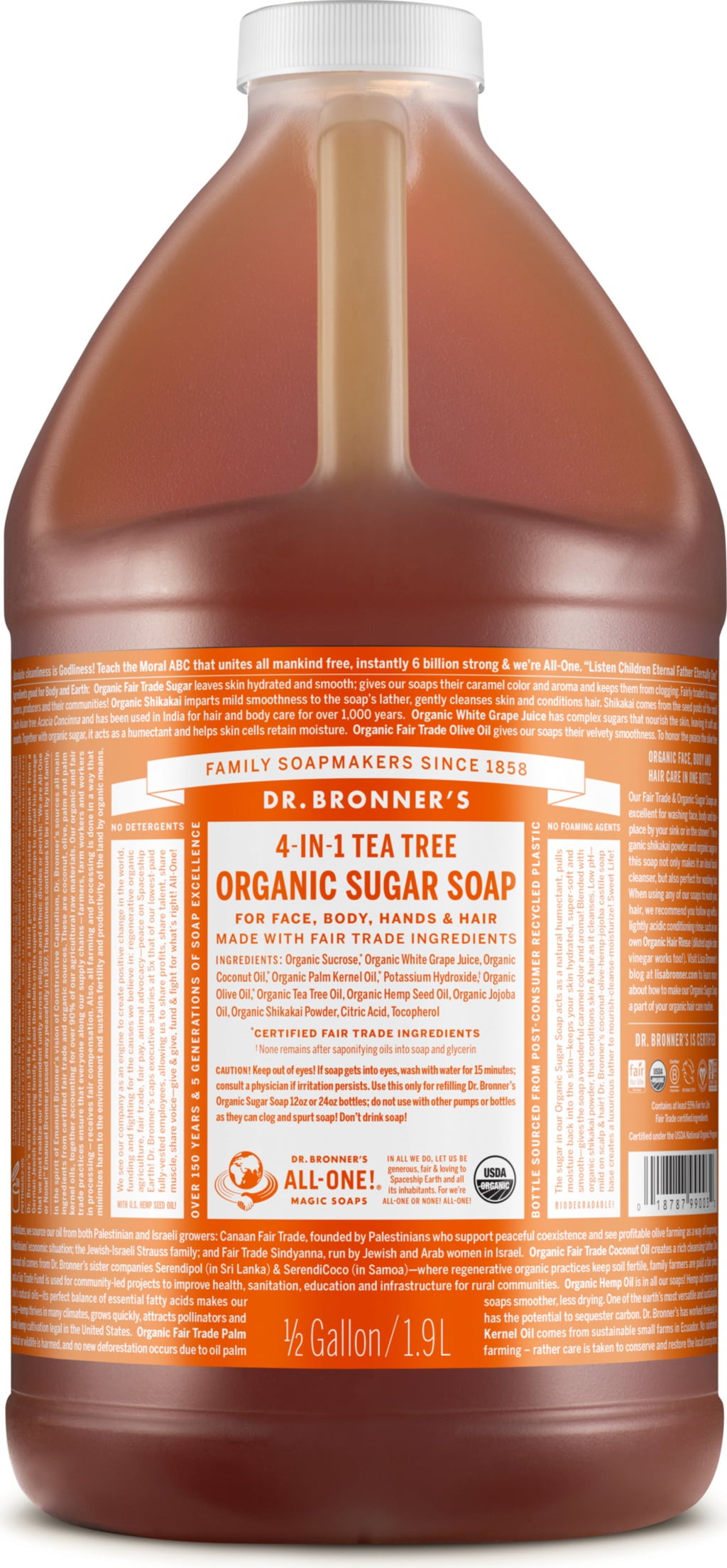 Dr. Bronner's Teebaum Sugar Soap