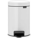 brabantia Pattumiera a Pedale - Newicon, 3 L - White