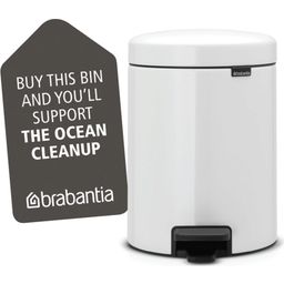 brabantia Treteimer Newicon 5 Liter - White