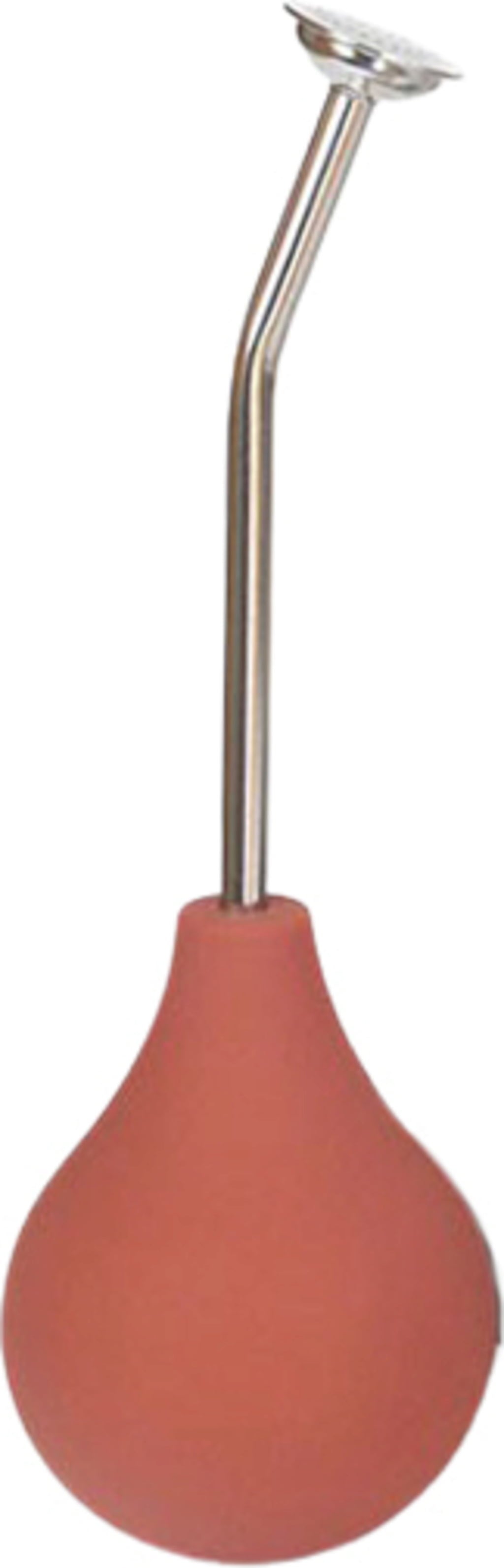 Geda Gummiball-Brause 250 ml mit langem Hals - terracotta