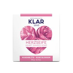 Seifen Manufaktur KLAR 1840 Rózsa szív szappan - 65 g