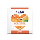 Seifen Manufaktur KLAR 1840 Herzseife Orange - 65 g