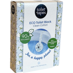 Toilet Tapes Bloc WC Parfumé - Clean Cotton - 1 pièce