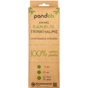 pandoo Jednokratne bambusove slamke 21 cm - 50 komada