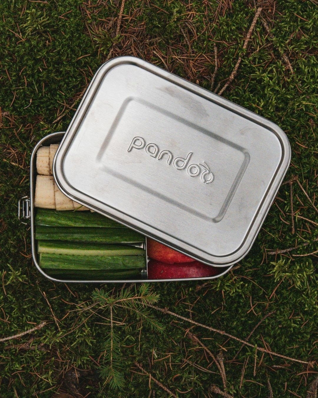 pandoo Lunchbox in Acciaio Inox - 800 ml