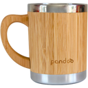 Šalica za kavu od bambusa i nehrđajućeg čelika - 1 kom