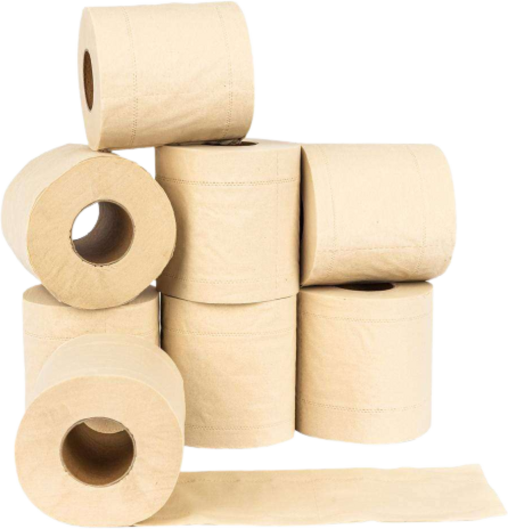 pandoo Toilettenpapier aus Bambus - 1 Pkg
