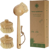 Dish Brush with Replacement Heads, 3-piece set 